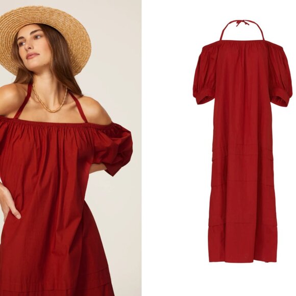APIECE APART Alcudia Midi Dress Size Small - Picture 1 of 10